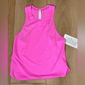 NWT Lululemon Lightweight Run Kit Tank Size 2 Pow Pink Light